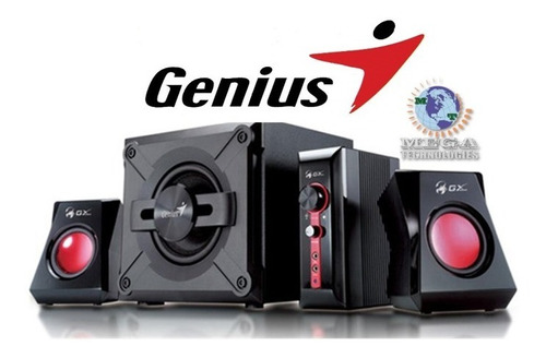 Parlantes Genius Sw 2.1 1250 38w Rms Gamers Nuevos Inc Iva