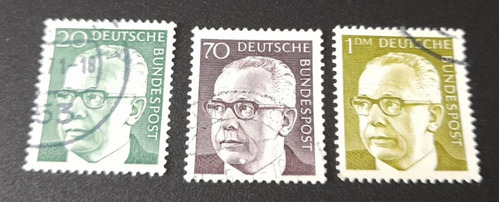 Sello Postal Alemania - Tercer Presidente 1970