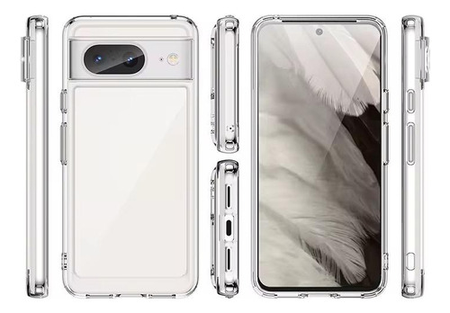 Funda Space Clear Premium Para Google Pixel 8 8 Pro 8a Transparente Pixel 8