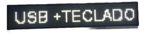 Letrero Para Autobuses 100x20cm Con Teclado Selector De Ruta