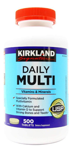 Multivitamin Vitamins & Minerals Daily Multi 500  Kirkland