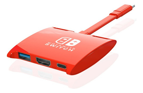 Dock Hub Portátil Para Nintendo Switch Tv Hdmi - 3 En 1