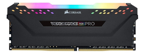 Memoria RAM Vengeance RGB Pro gamer color negro  16GB 1 Corsair CMW16GX4M1Z3600C18