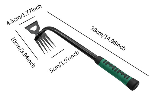 Weeder Weeder De Mano Portátil Multifuncional, 5 Dientes