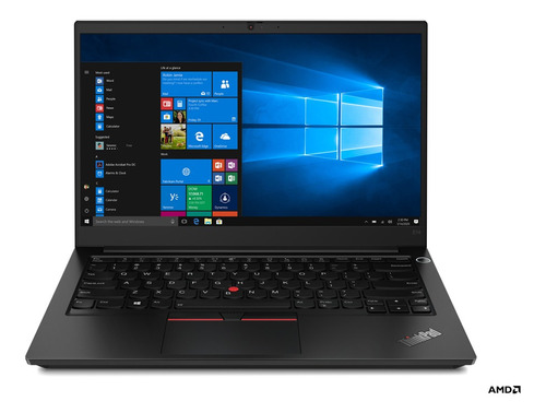 Notebook Lenovo ThinkPad E14 Gen 3 (AMD) black 14", AMD Ryzen 5 5700U  16GB de RAM 512GB SSD, AMD Radeon RX Vega 8 (Ryzen 4000/5000) 1920x1080px Windows 10 Pro
