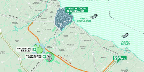 A M Polo Industrial Ezeiza Venta Con Renta Calzada Nave Premium 2650 Mts Cubiertos