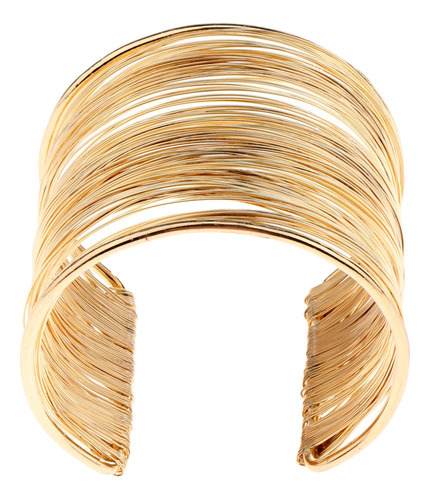 Brazalete De Aleación For Mujer Pulsera Rígida De Alambre