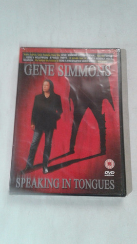 Dvd Gene Simmons Speaking In Tongues