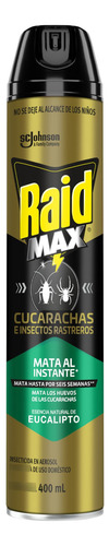 Insecticida Aerosol Eucalipto Para Cucarachas Insectos Rastr