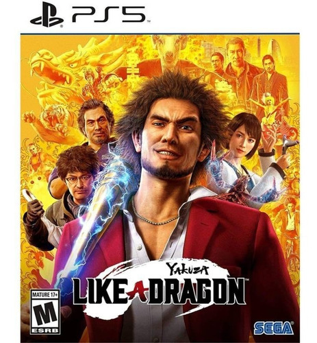 Yakuza Like A Dragon Ps5 Sellado/físico Men In Game