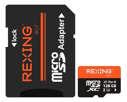 Rexingusa Microsdxc Uhs-3 4k Full Hd Video Tarjeta Sd De Mon