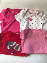 Comprar Bodys Carters Y Osh Kosh 6 Meses Manga Corta