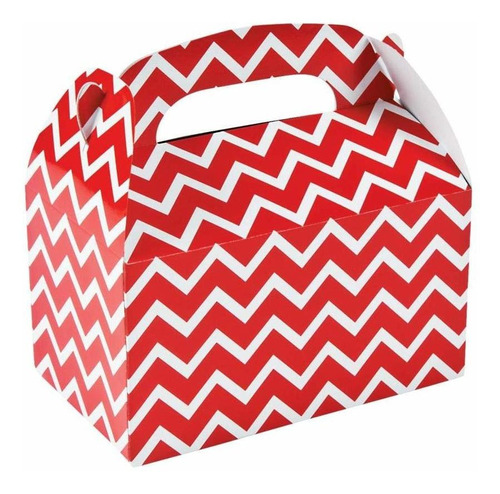 Cool Fun 13668195 Rojo Chevron Tratar Cajas