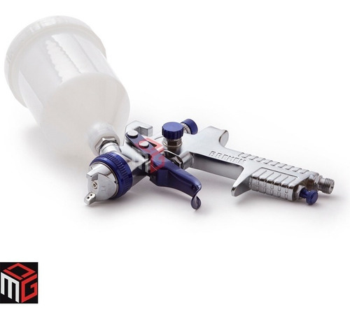 Imagen 2 de 5 de Pistola Pintar Soplete Por Gravedad Hvlp Bremen Cod. 5937 Dgm