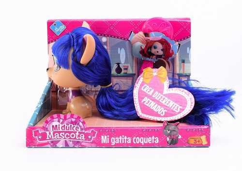 Muñeca Gatita Para Peinar Varios Modelos Mi Dulce Mascota