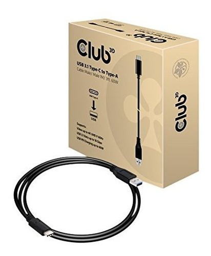 Club 3d Usb 3.1 Gen2 Negro