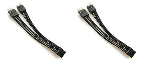 Cable De Extensión De Audio Hd Para Placa Base De 9 Pines, 1