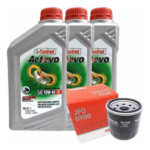 Kit Service Filtro Aceite Benelli Tnt 300 302r + Semi 10w40