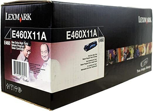Lexmark E460x11a E460 - Cartucho De Tóner (negro)
