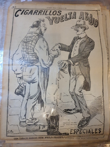 Publicidad Original Año 1906-e18360-cigarrillos Vuelta Abajo