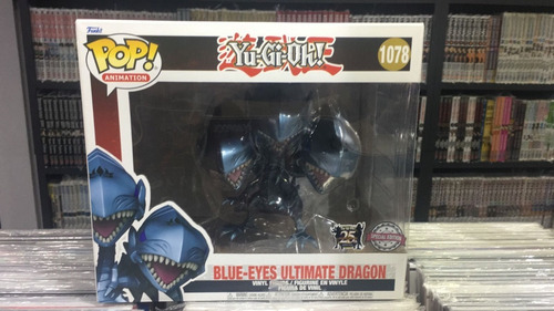 Imagen 1 de 3 de Funko Pop! Yu-gi-oh Ex - Blue-eyes Ultimate Dragon #107 