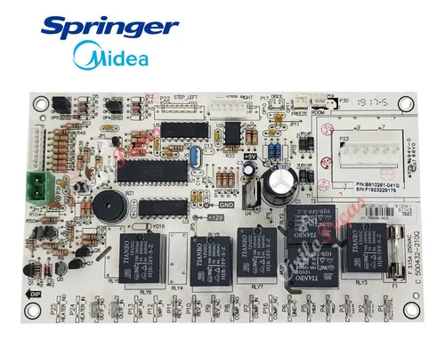 Placa Principal Evaporadora Carrier Piso Teto 60.000 (0425 Placa Principal Evaporadora Carrier Piso Teto 60.000 (0425