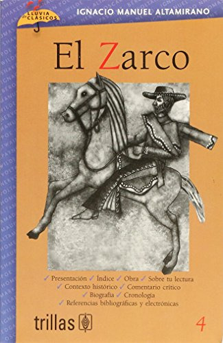 Libro El Zarco  Lluvia De Clásicos De Ignacio Manuel Altamir