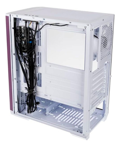 Case Bitfenix Nova Mesh Tg Se 4xargb 120mm Itx Color Blanco