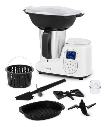 Imagen 5 de 6 de Robot De Cocina Blanco Atma Rc2020wp