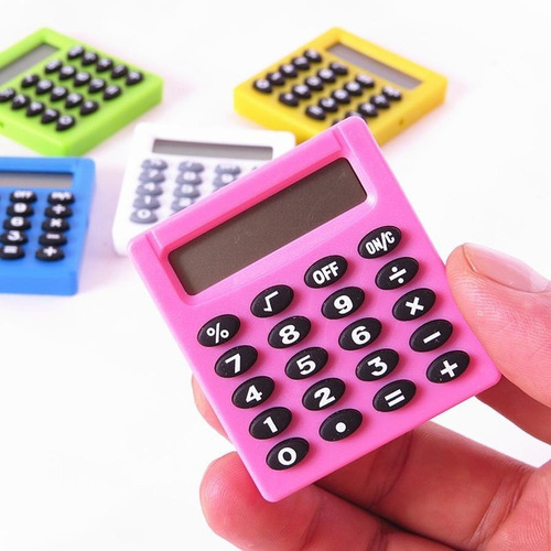 Mini Calculadora De Bolsillo Para Hacer Trampa En Examen