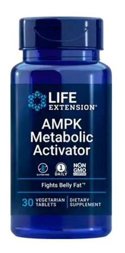 Life Extension Activador Metabólico Ampk, 30 Tabs Sfn Sabor Sin sabor