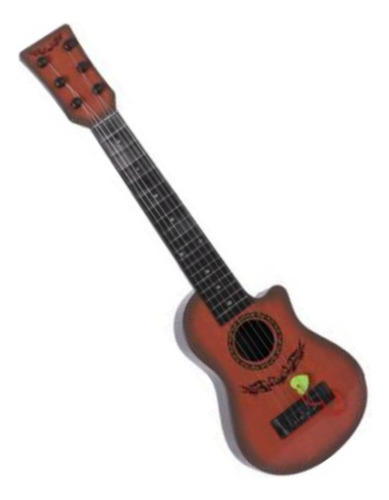 Guitarra Infantil Clasica Con Púa 54cm 6 Cuerdas Instrumento