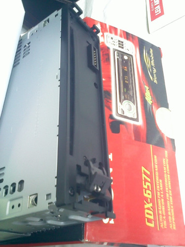 Radio Toca Disco Cd Cdx-6577 Sony Mobile Laser Novo Época 1997, Utilizado Na Linha Antiga Vw, Fiat, Ford E Gm De 97 A 02