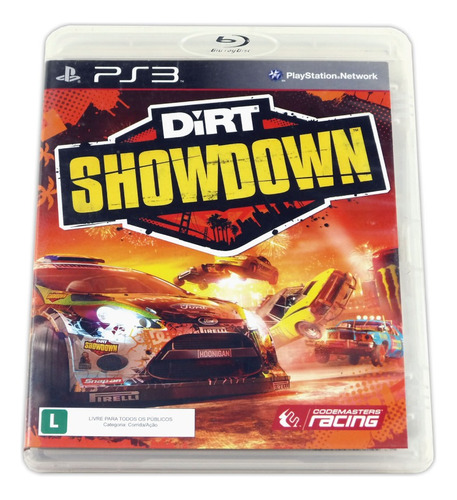 Dirt Showdown Original Playstation 3 Ps3 Mídia Física
