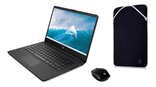 Imagen 2 de 9 de Laptop Hp 14 Dq0509la Celeron N4120 Ram 4gb Ssd 128gb Win11