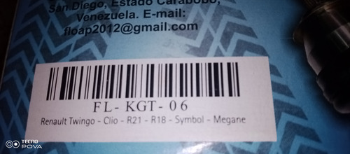 Kit De Trípode Kgt-06/ Renault Twingo Clio R21 R18 Symbol 