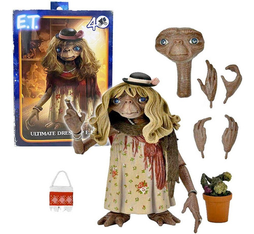 E.t. 40th Anniversary Figures Ultimate Dress Up E.t. Neca