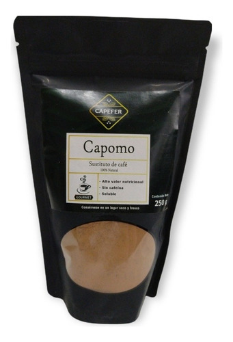 Capomo 100% Natural 250g Alternativa De Café.