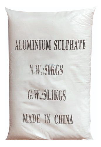 Sulfato De Aluminio En Saco De 50kg