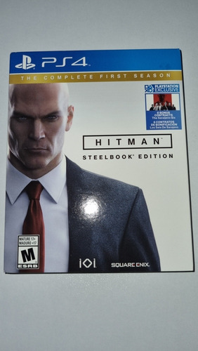 Hitman Steelbook Limitado Ps4 (Usado)