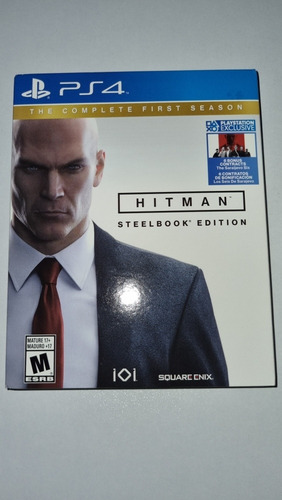 Hitman Steelbook Limitado Ps4