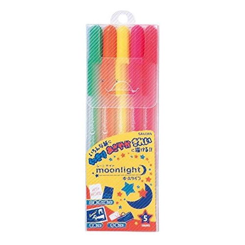 **bolígrafos De Bola Sakura Craypas Pgb5m, Juego De 5,...