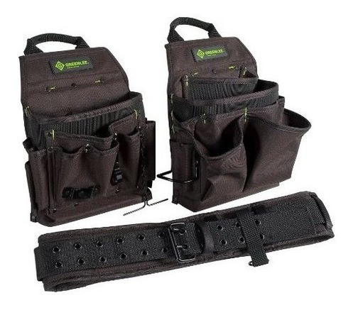 Greenlee 015816 Paquete Combinado De Bolsa Y Cinturon 3 Piez