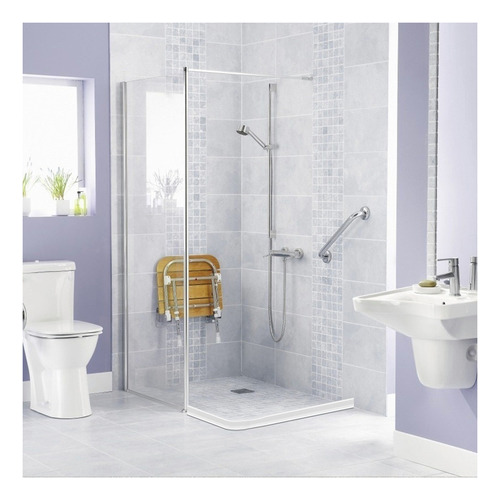 Barrera De Ducha Plegable Con Forma De Presa De Agua A