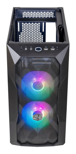Imagen 2 de 9 de Gabinete Cooler Master Masterbox Td300 Mesh Argb 2x120mm
