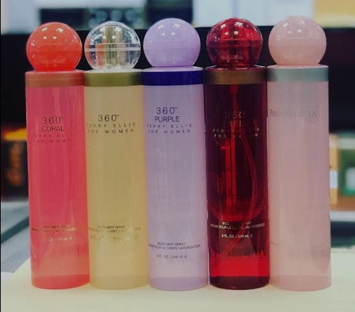 Body Mist Perry Ellis For Women 360° Red