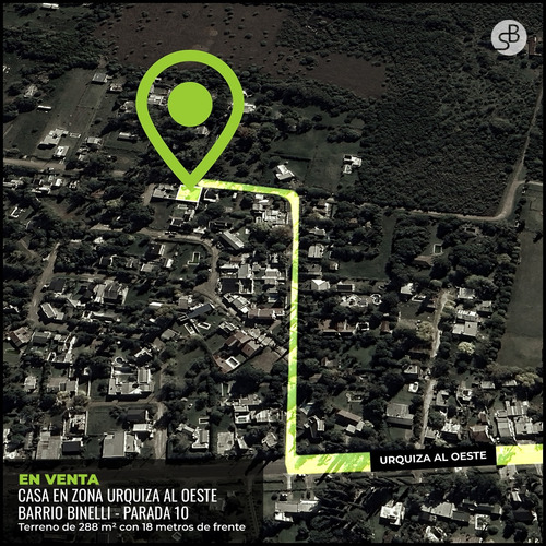 Casa En Urquiza Al Oeste Parada 10 Barrio Binelli