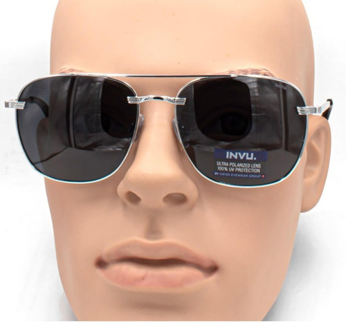 Imagen 4 de 10 de Lentes De Sol Hombre Invu B1002 Ultra Polarizados Uv400