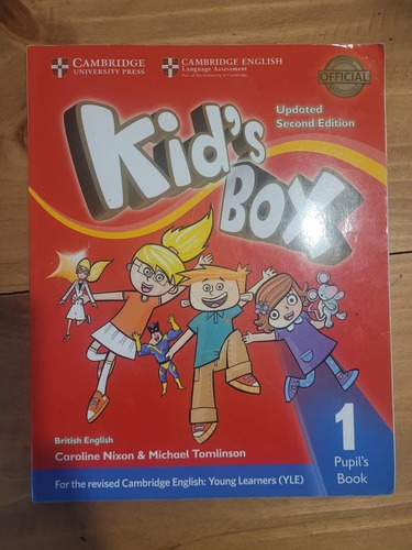 Libro Cambridge Ingles Kid's Box Pupil's Book 1 Basico