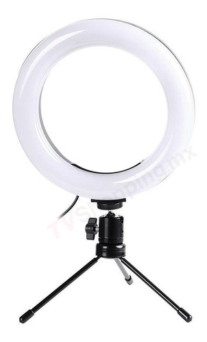 Lámpara Aro De Luz Led Profesional + Tripie, Videos Fotos 